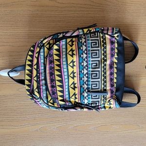 NWT Madden Girl Aztec Print Backpack
